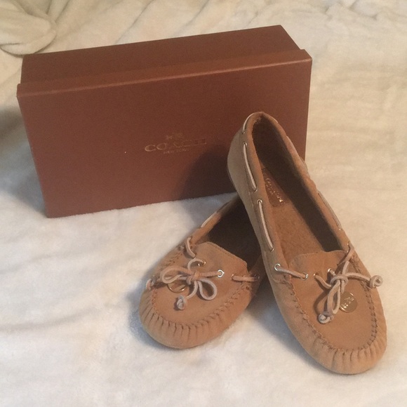 coach antonia moccasins